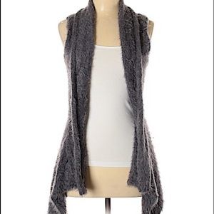 Grey fur Cardigan small